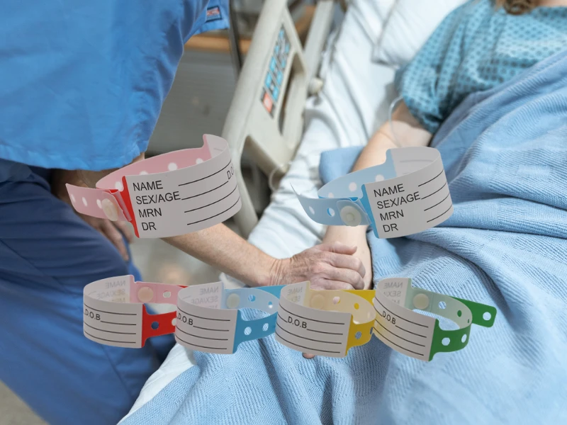 Medical handwriting wristband Medical handwriting wristband