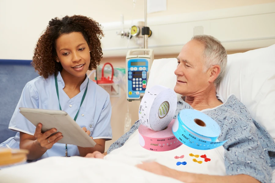 adult hospital wristbands